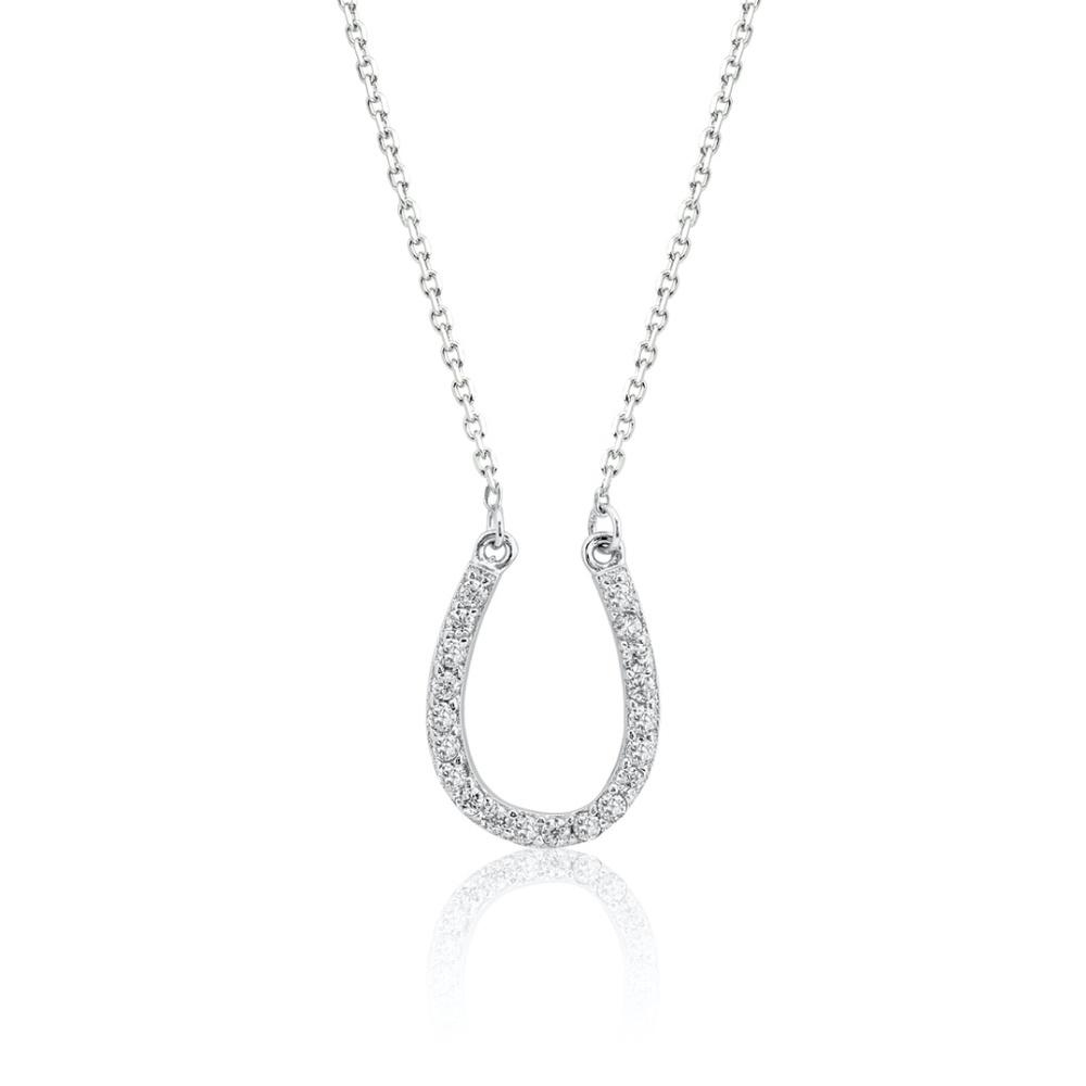 U Shape Nazar Necklace